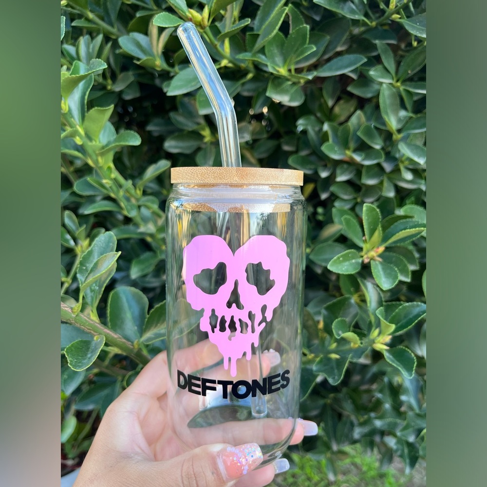 Deftones Glass cup